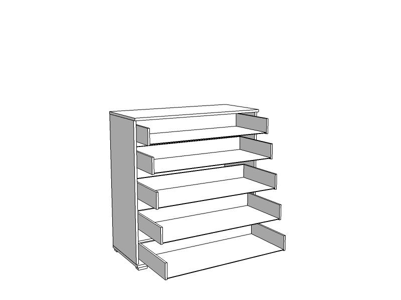 Komoda DUERO 5F 90   AH