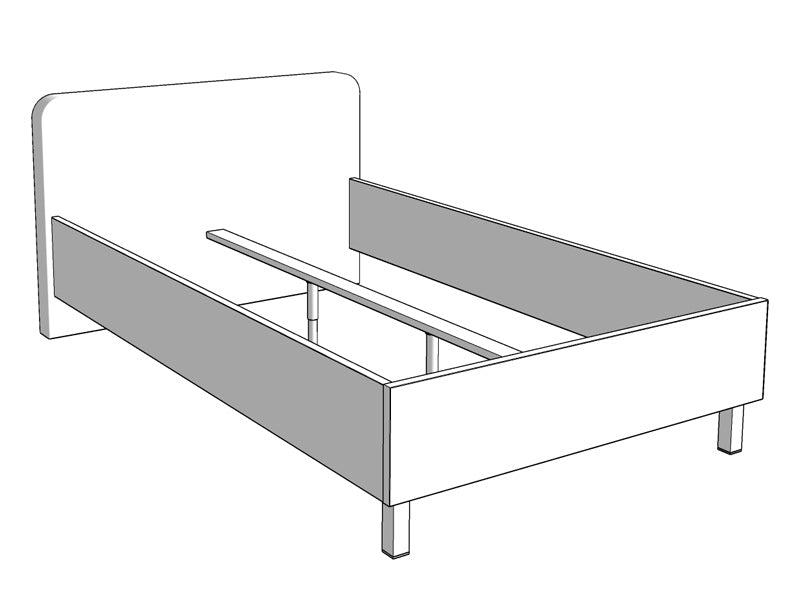 Krevet BARLETTA 120   SH ns SW-05