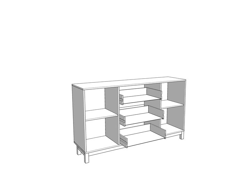 Komoda SAVOIA 3K3F  KSM KSMF