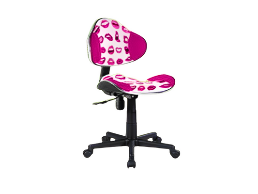 Kancelarijska stolica QZY-G2B roza/bijelo